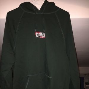 Vans Independent Versa Green Hoodie NWT